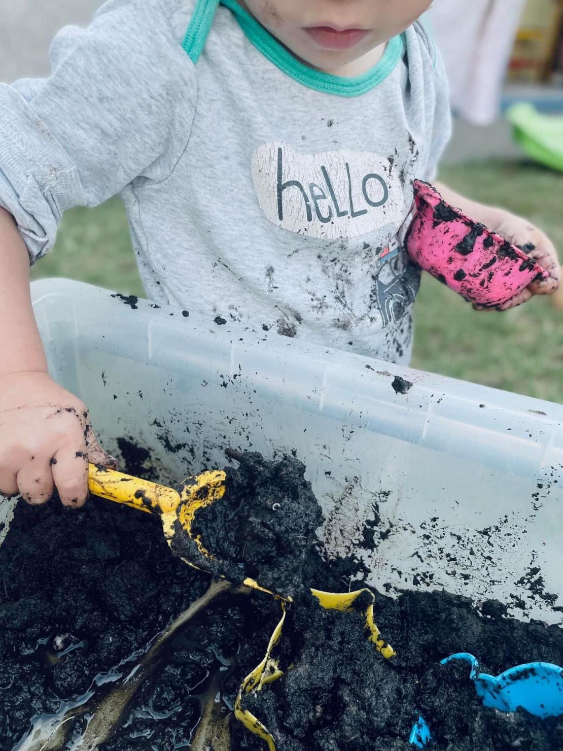 Spelend kind kinderdagverblijf Halen