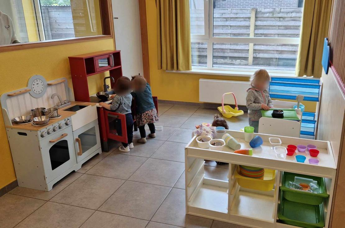 Interieur kinderdagverblijf Oedelem