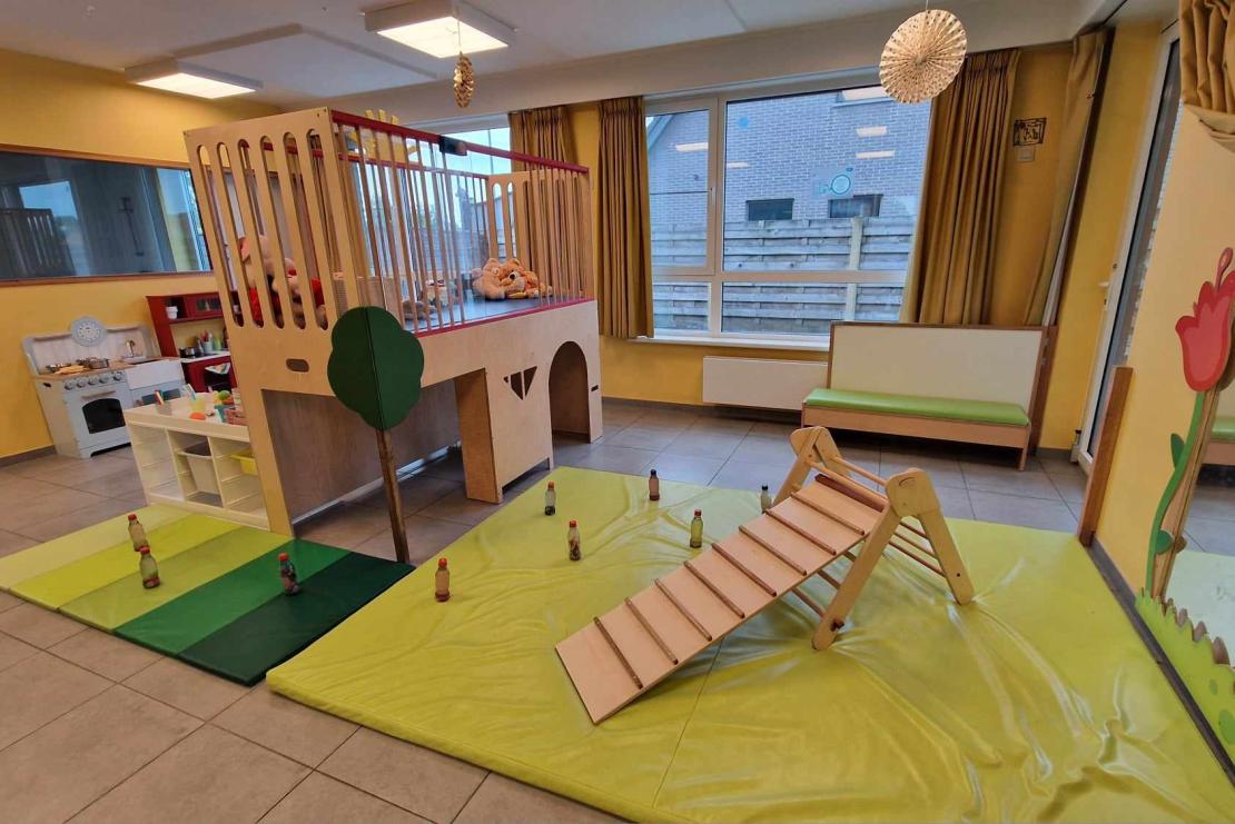 Interieur kinderdagverblijf Oedelem