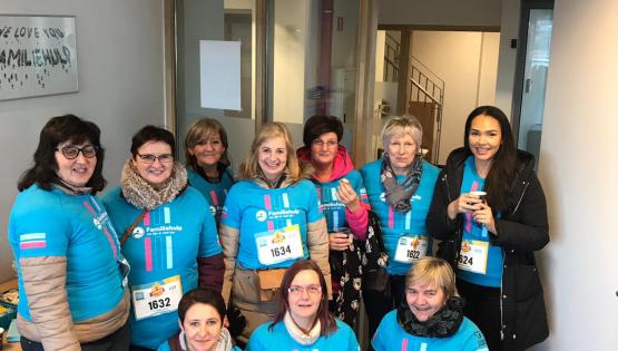 Familiehulp neemt massaal deel aan Warmathon Genk